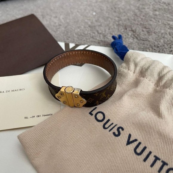 Louis Vuitton Authentic Nano Monogram Bracelet - Picture 1 of 2